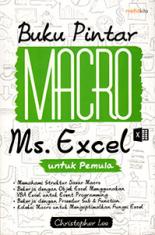 Buku Pintar Macro Ms. Excel untuk Pemula